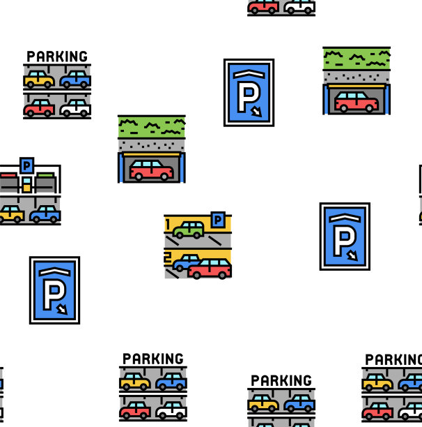地下无缝停车模式图片下载