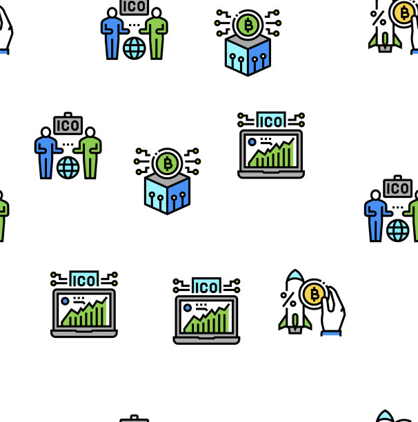 Ico初始币提供无缝模式图片下载