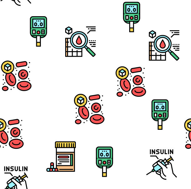 糖尿病无缝治疗模式图片下载