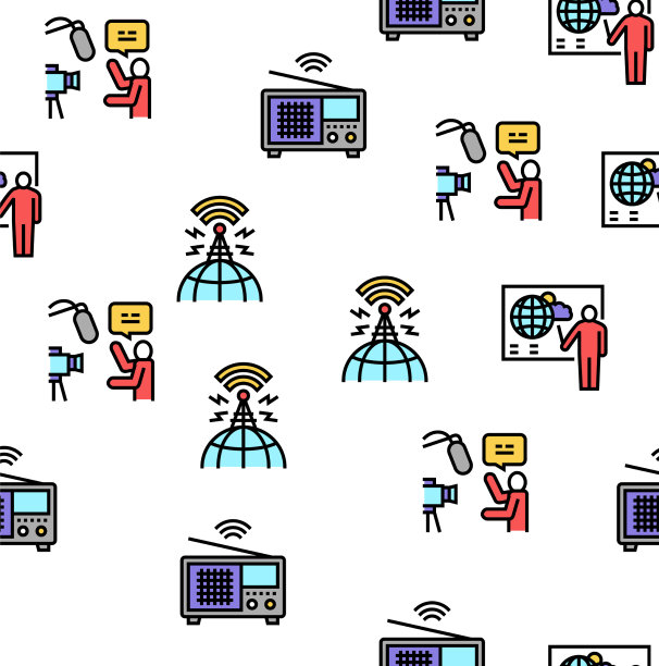 新闻广播无缝模式图片下载