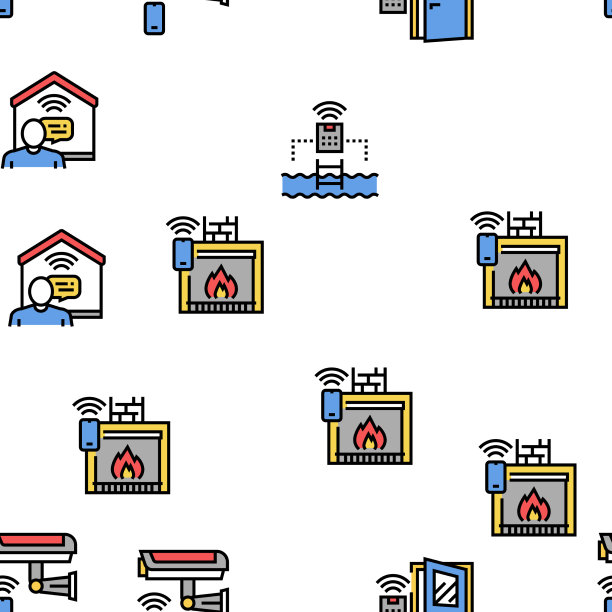 智能家居设备无缝格局图片下载