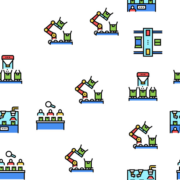 工业工艺无缝图案图片下载