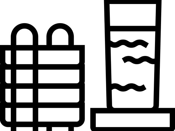 杯垫饮料线图标图片下载