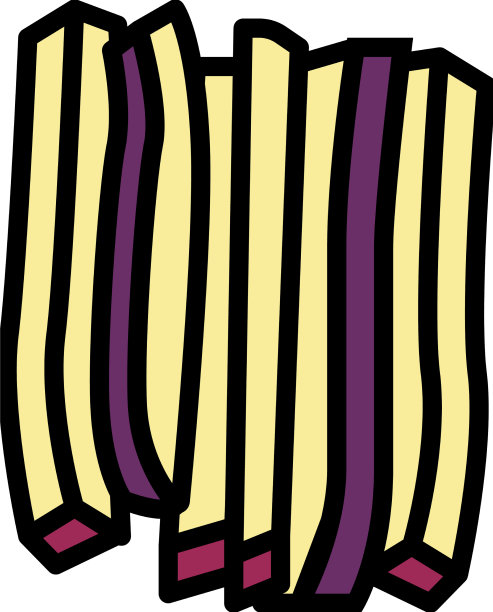 木棒切茄子色图标图片下载