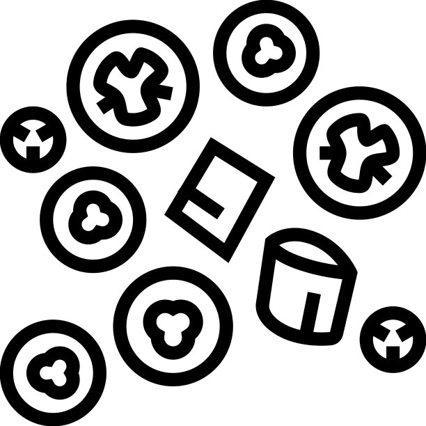 辣椒线性图标图片下载