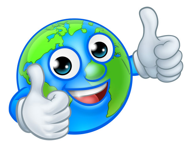 地球地球世界吉祥物卡通人物图片下载