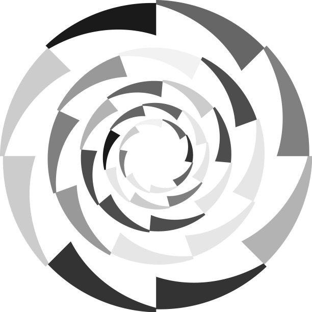 抽象的圆形几何圆设计元素图片下载