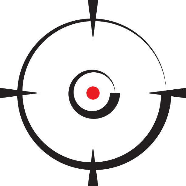 十字准星瞄准标志标志十字线符号图片下载