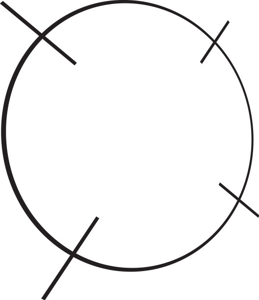 十字准星瞄准标志标志十字线符号图片下载