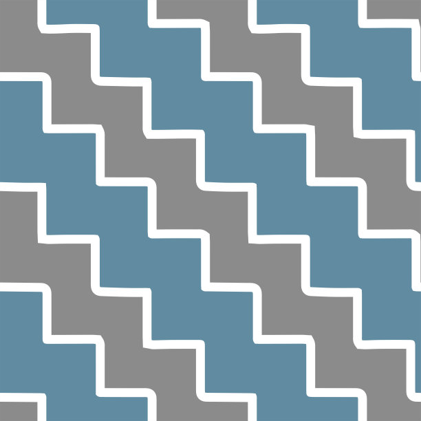 无缝蓝色灰色复古之字形图案图片下载