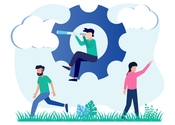 图形卡通人物的不同和图片下载