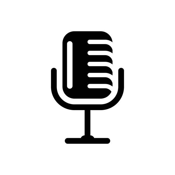 麦克风标志图像说明图片下载