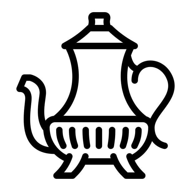 阿拉伯船线图标矢量插图图片下载