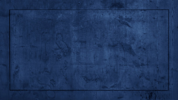 抽象的grunge旧蓝色木制纹理，用黑色的边框——木板背景全景横幅“的图案模板图片下载