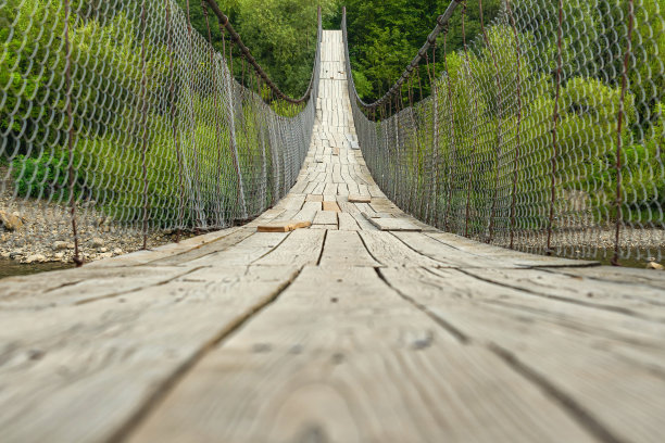河上吊桥(概念:未知方式)图片下载
