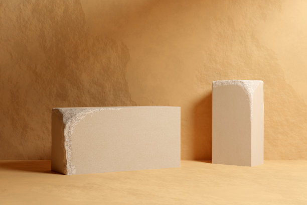 米色砂岩平台模型图片下载