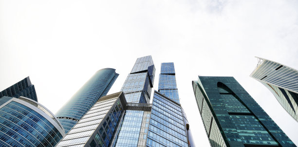 莫斯科的天际线。图片下载