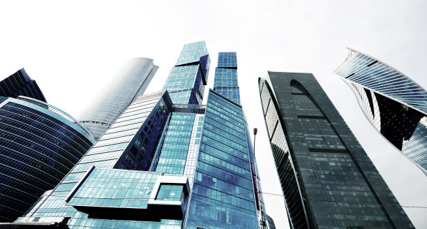 莫斯科的天际线。图片下载