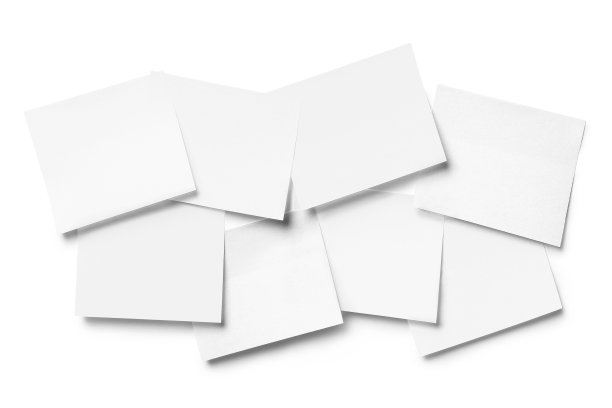 白色上的空白贴纸图片下载