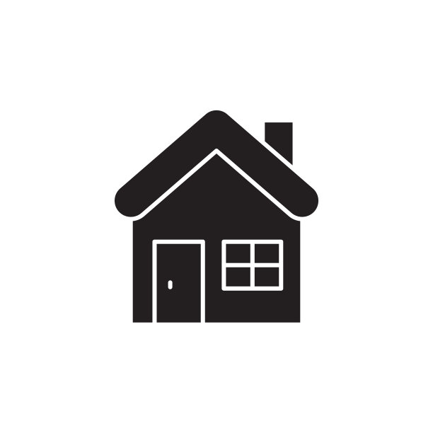 房子图标标志标志标志图片下载