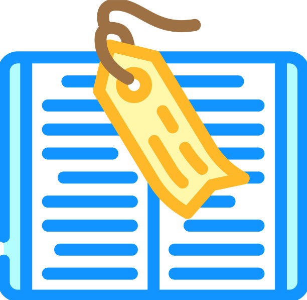 书签配件颜色图标图片下载