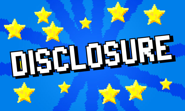 揭露像素字与几何图形背景。图片下载