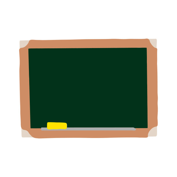 回到学校的背景，书架上的绿色黑板。图片下载