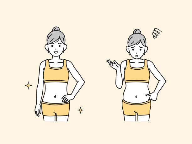 女性体型的变化图片下载