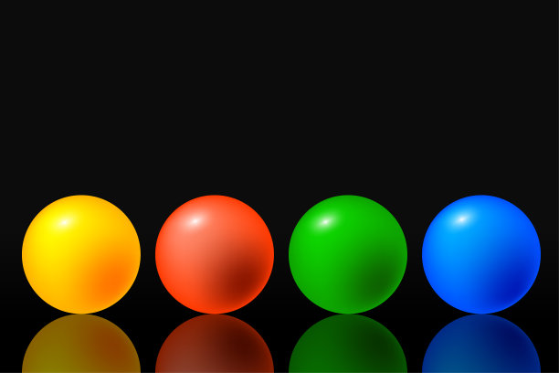 圆的几何形状。现实的球。矢量插图。股票的形象。图片下载