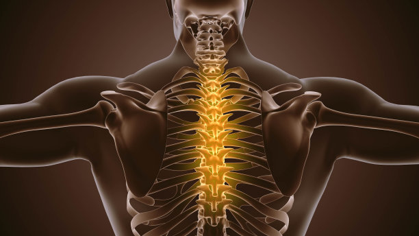 背部疼痛的医疗背景图片下载