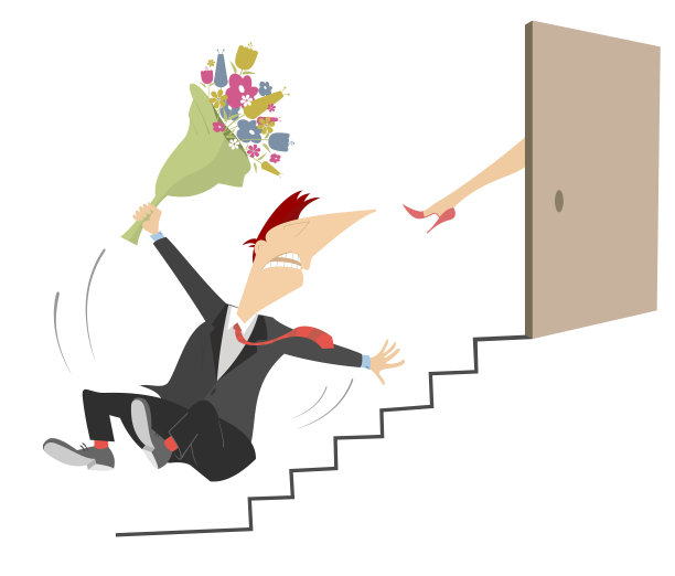 相爱的夫妻吵架、打架图片下载