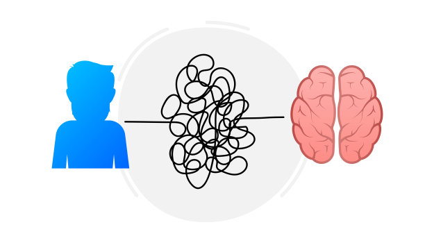 大脑的想法。创造性思维。的想法,解决方案。积极的动机。图片下载