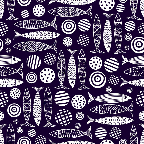 可爱的沙丁鱼。图片下载