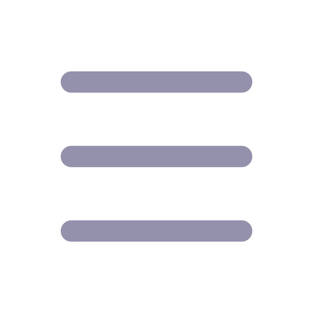 汉堡包一样的菜单平面彩色ui图标图片下载