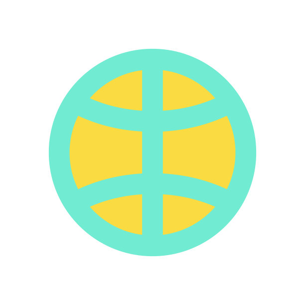 全球网络平面彩色ui图标图片下载