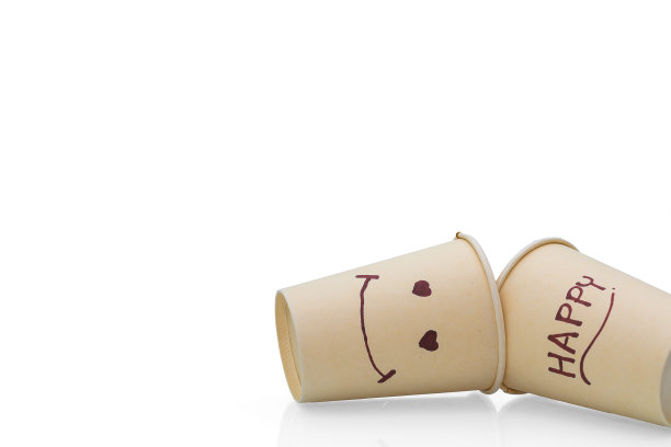 隔离生态纸杯图片下载