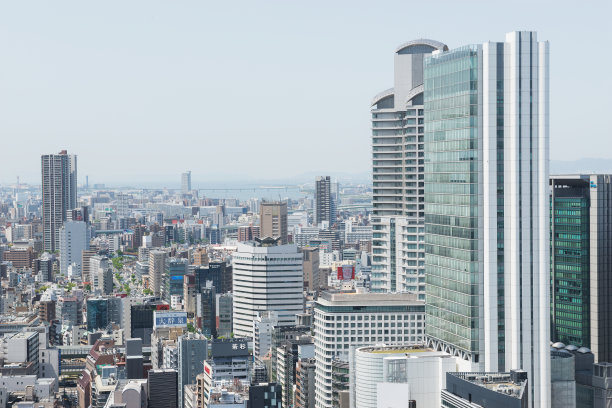 西梅田城市风光图片下载