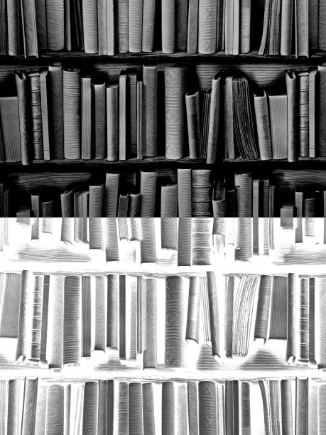 以众多古籍为基础的创意图案设计图片下载