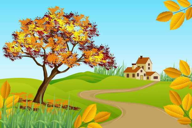 秋天的风景图片下载