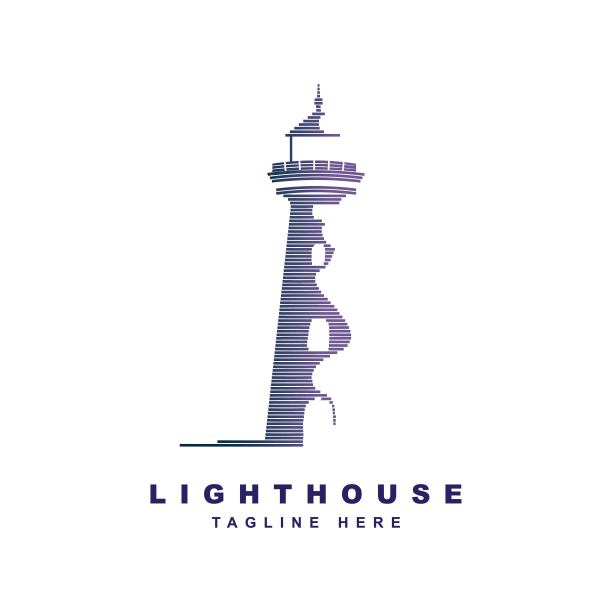 灯塔标志设计图片下载