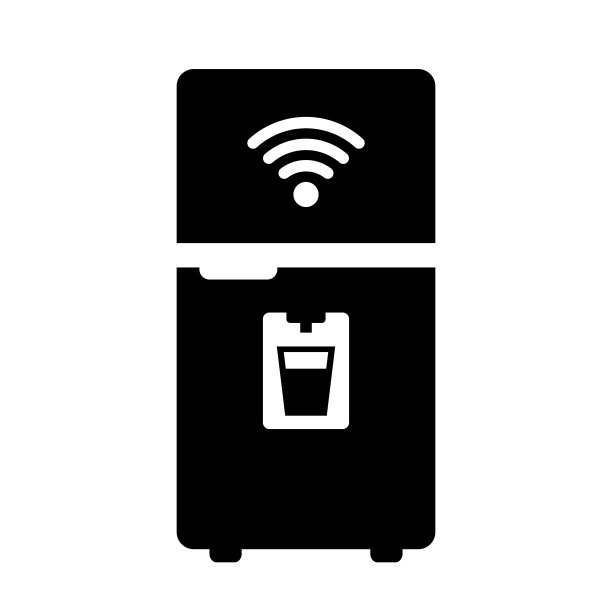 无线控制的智能wi-fi冰箱图片下载