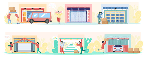 人们选择现代建筑来储存东西图片下载