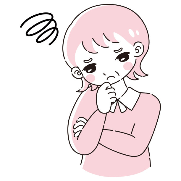 一位资深女性双手交叉，忧心忡忡图片下载