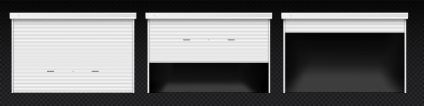 车库门上的百叶窗图片下载