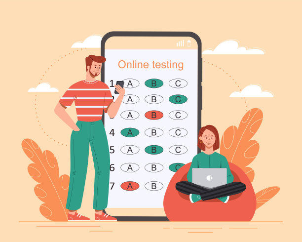 在线测试的概念图片下载