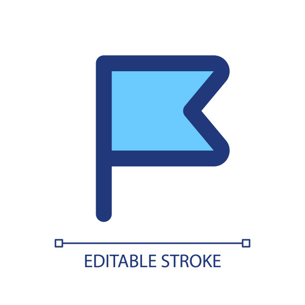 报告像素完美的RGB颜色ui图标的简单标志图片下载