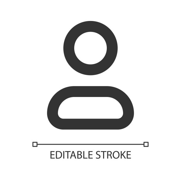 接触像素完美线性ui图标图片下载