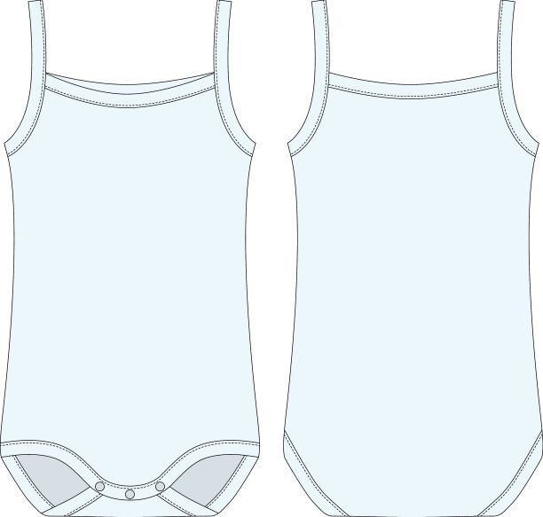 儿童紧身衣婴儿无袖背心上身图片下载