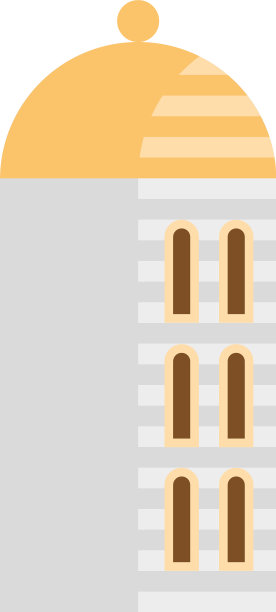 黄屋顶建筑图片下载