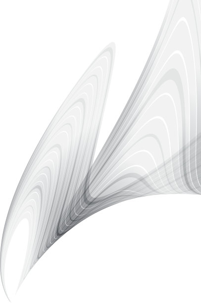 抽象曲线灰色白色背景图片下载